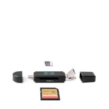 Dispositivo USB per leggere schede SD tramite applicazione