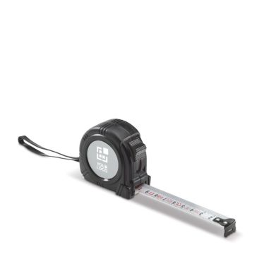 Metro a nastro bianco in 3 colori con clip per cintura e cinturino 3m