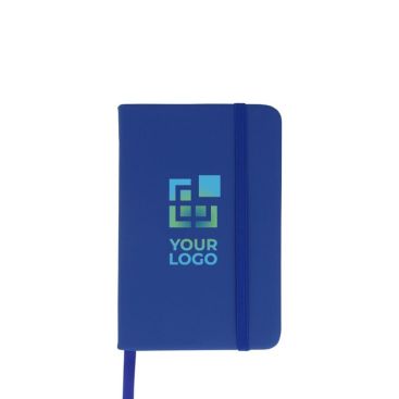 Taccuino A6 con copertina in r-PET e PU riciclato con fogli a righe FSC