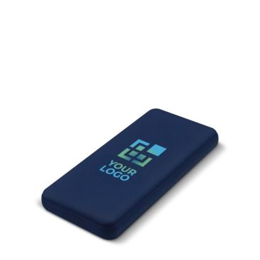 Powerbank con 2 porte USB-A e una tipo C e una micro USB da 10.000mAh color bianco