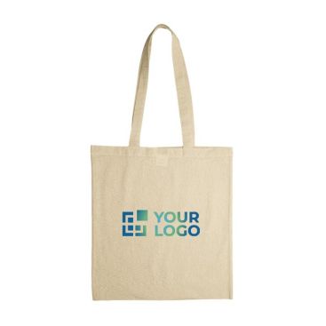 Shopper di cotone con certificazione OEKO-TEX da 140 g/m²