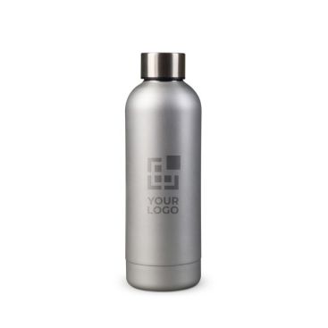 Borraccia a doppia parete in acciaio inox con finitura opaca 500ml