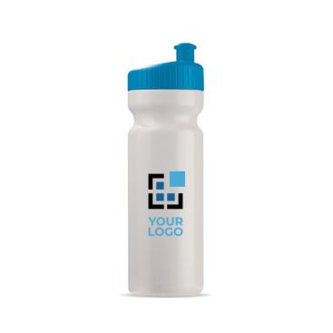Borraccia in plastica senza BPA e tappo 100% anti goccia 750ml
