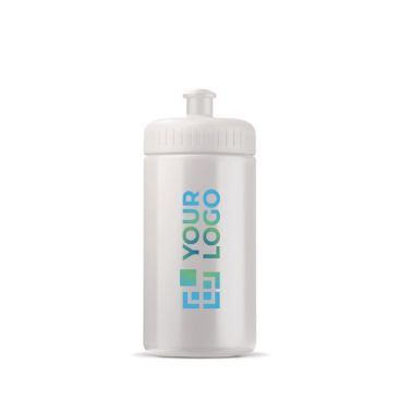 Borraccia promozionale in plastica BPA free e tappo anti goccia 500ml
