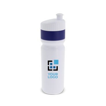 Borraccia sportiva di plastica BPA free con dettaglio colorato 750ml