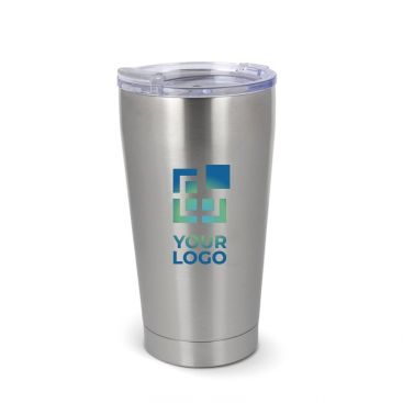 Bicchiere termico da asporto in acciaio riciclato e ceramica 500ml