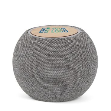 Altoparlante bluetooth sferico da 5W con caricatore wireless da 15W