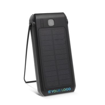 Batteria esterna da 10.000mah con torcia a energia solare con 18 LED