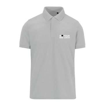 Polo a maniche corte colorata in poliestere e cotone 180 g/m² B&C color grigio