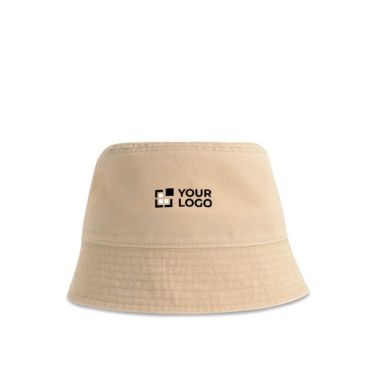 Cappello stile bob con due occhielli in cotone riciclato 260 g/m²