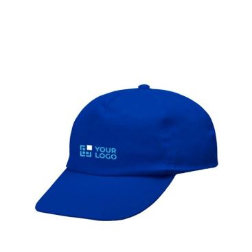 Cappellino di vari colori in poliestere con tracce di cotone 125 g/m²