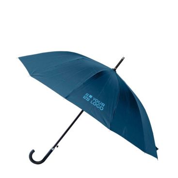 Ombrello da 12 pannelli apertura automatico in pongee elegante Ø105 cm