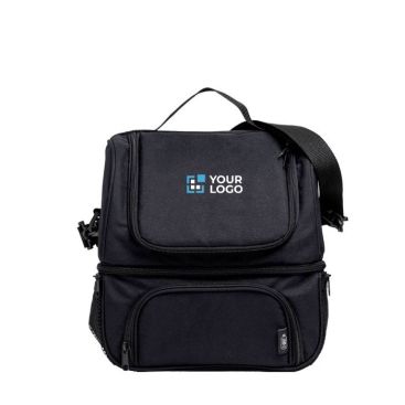 Borsa termica con tracolla realizzata con bottiglie riciclate rPET