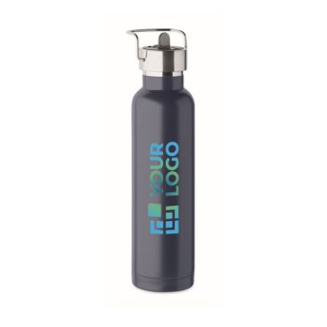 Borraccia termica in acciaio inox riciclato con cannuccia da 660ml