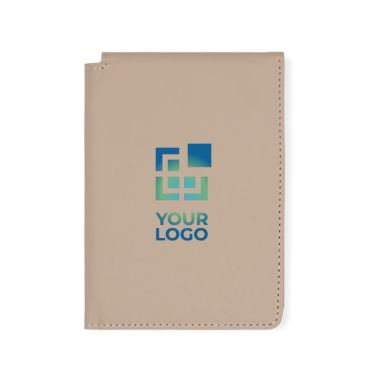 Custodia per passaporto e carte in pelle sintetica con protezione RFID