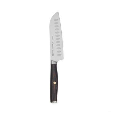 Coltello Santoku in acciaio inossidabile riciclato e lama da 14 cm