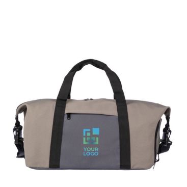 Borsa da viaggio tricolore con scomparto laterale per le scarpe