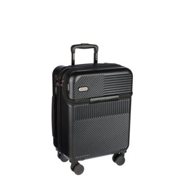 Trolley in ABS con tasca frontale per pc, lucchetto e attacco USB