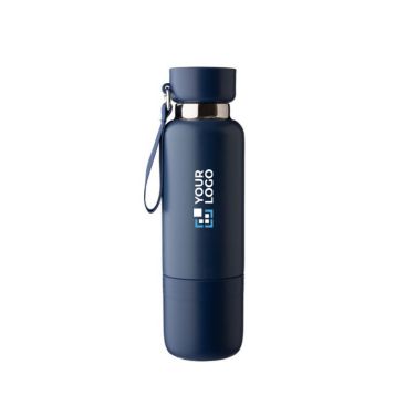 Thermos in acciaio inox da 500ml con finitura opaca e bicchiere 300ml