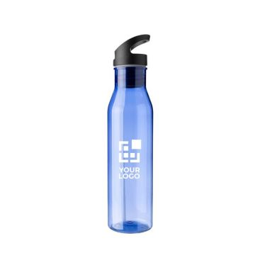 Borraccia in rPET con beccuccio pieghevole e cannuccia interna 730ml