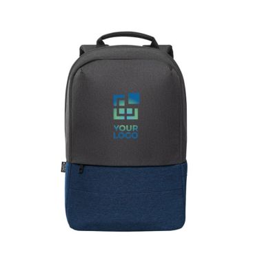Zaino antitaccheggio in poliestere riciclato con tasca per pc 15,6''
