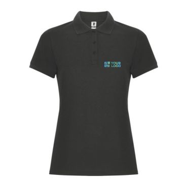 Polo da donna in tessuto piqué di cotone e poliestere 190g/m² Roly