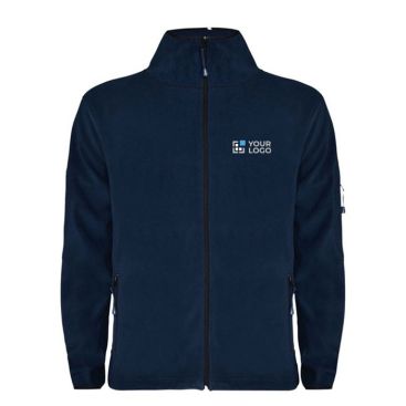 Pile uomo con zip completa in microfleece di poliestere 300g/m² Roly