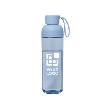 Borraccia in plastica riciclata con comoda maniglia in silicone 600ml