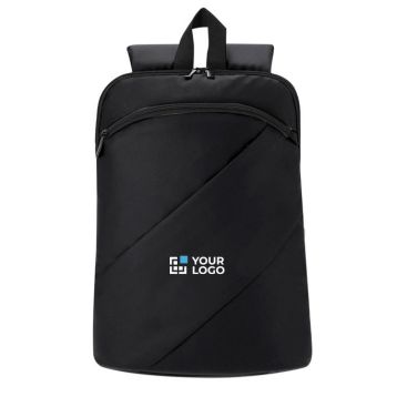 Zaino in morbido PU con 2 tasche frontali invisibili e 1 per pc 15''
