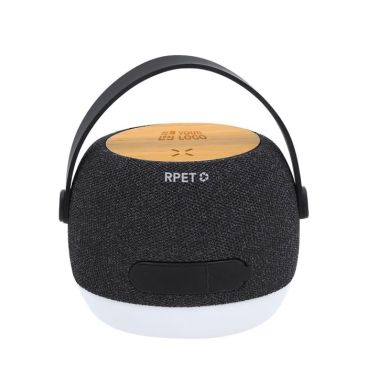 Altoparlante de 5W con caricatore wireless, illuminazione LED e manico