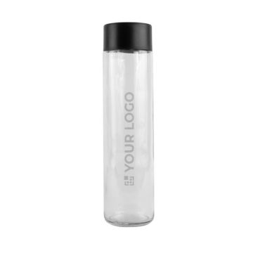 Borraccia promozionale in vetro con tappo in plastica riciclata 750ml