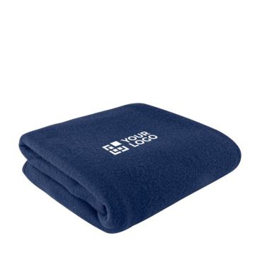 Coperta pile riciclato aziendale 165 g/m2 certificato GRS