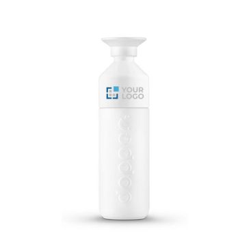 Borraccia publicitaria termica ed ecologica Dopper Insulated 580 ml color bianco vista area di stampa