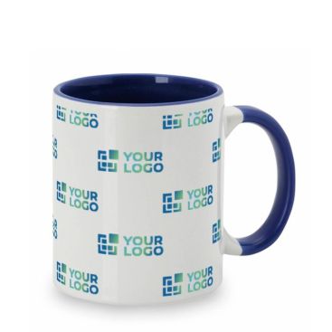 Tazza personalizzata in ceramica con manico colorato 350ml