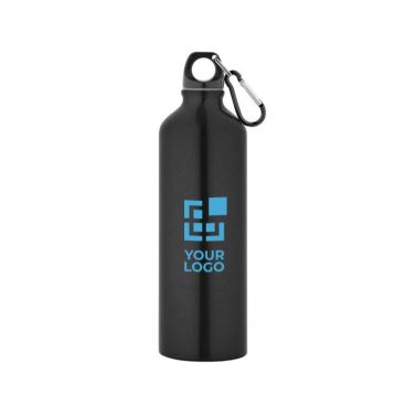 Grande borraccia di alluminio con moschettone 800ml Cruiser XL