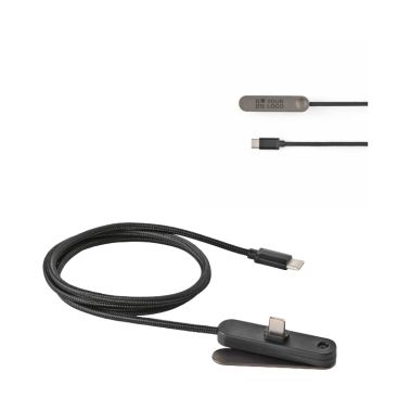 Cavo di ricarica rapida USB-C con supporto per smartphone integrato 60W
