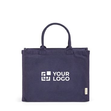 Borsa della spesa ecologica con chiusura a zip completa 19L