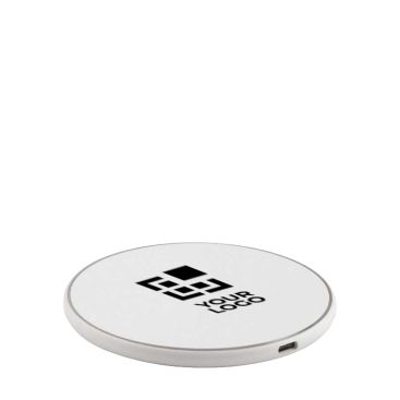 Caricatore wireless magnetico in plastica riciclata con USB-C e 15W