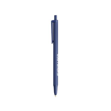 Penna a sfera in plastica con corpo in gomma Softfeel® e inchiostro nero BIC®