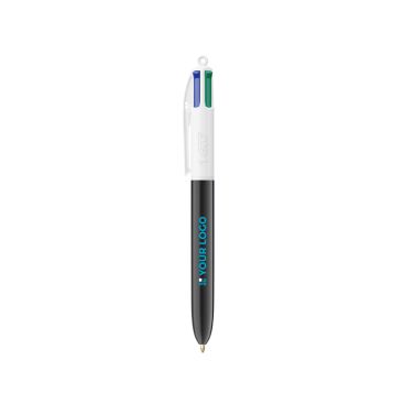 Penna a sfera in plastica riciclata prodotta nell’UE con inchiostro a 4 colori BIC®