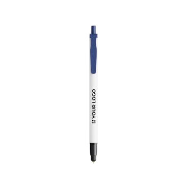 Penna a sfera in plastica riciclata con puntatore touch e inchiostro nero BIC®