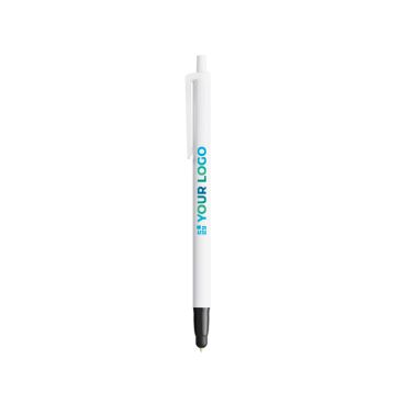 Penna a sfera in plastica con puntatore touch e inchiostro blu Clic Stic BIC®