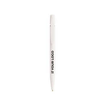 Penna a sfera BIC® in materiali riciclati con clip robusta e inchiostro nero