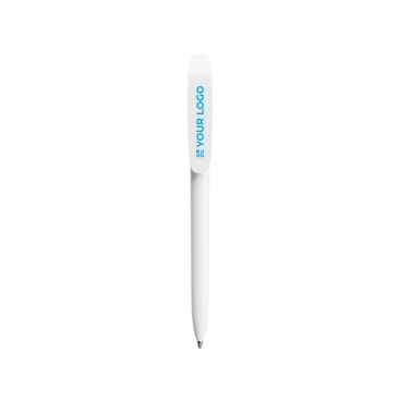 Penna riciclata con clip e inchiostro blu Super Clip Ecolutions BIC®
