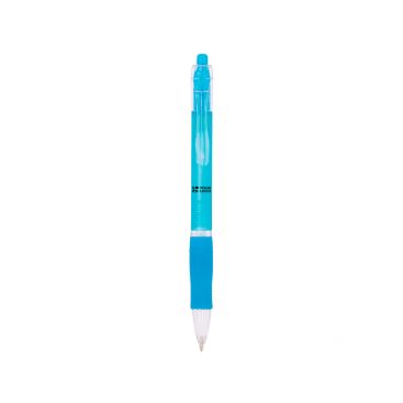 Penna a sfera in plastica con corpo traslucido e inchiostro blu Click BIC®