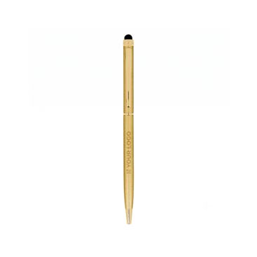 Penna a sfera in metallo con funzione touch e inchiostro blu Sleek Stylus BIC®