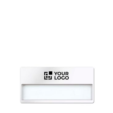 Porta badge magnetico riutilizzabile per eventi e congressi
