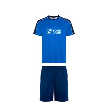 Completo sportivo unisex manica corta poliestere 140 g/m2 Roly Direct Titan