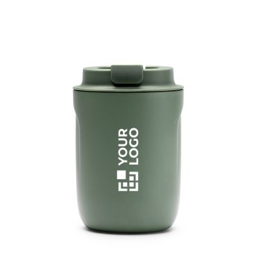 Bicchiere termico in acciaio inox con base antiscivolo 250ml
