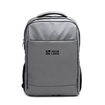 Zaino in pelle PU con manici e spallacci imbottiti per laptop 15''